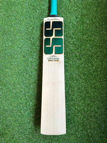 SS TON CLASSIC VINTAGE 4.0 GREEN CRICKET BAT