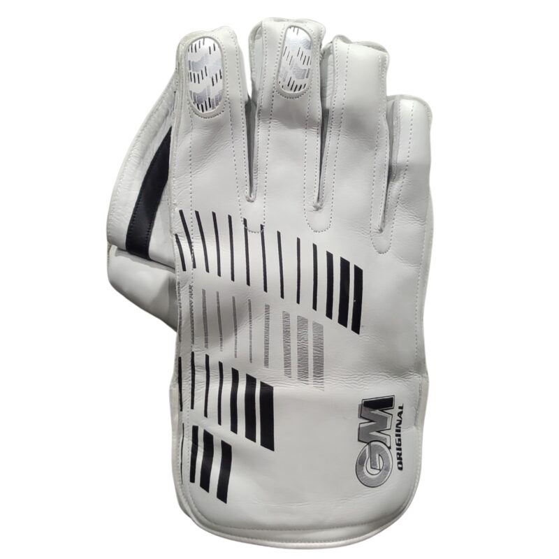GM Original LE Wicket Keeping Gloves 2025 – Front View | Best Grip Pakistan GM Original LE Wicket Keeping Gloves 2025 front view with premium grip and comfort – Pakistan
