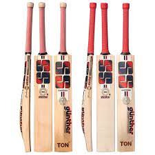 SS Gunther Red Cricket Bat - Senior