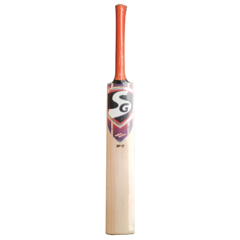 SG RP 17 Cricket Bat 2025 front view, best cricket bat for professionals in Pakistan