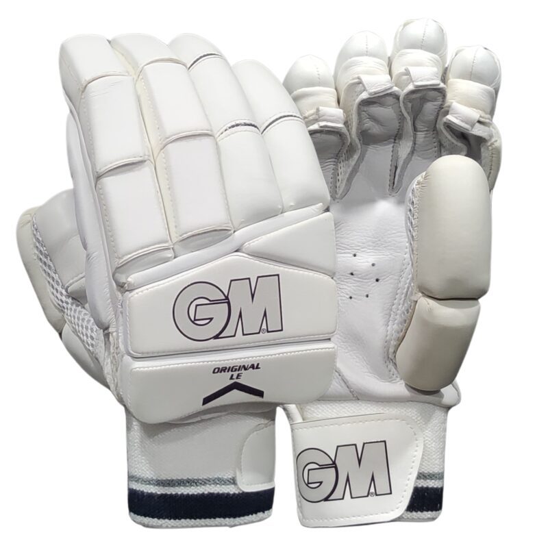Buy Gunn and Moore Original Limited Edition Batting Gloves 2025 combined front and back views – best cricket gloves available in Pakistan