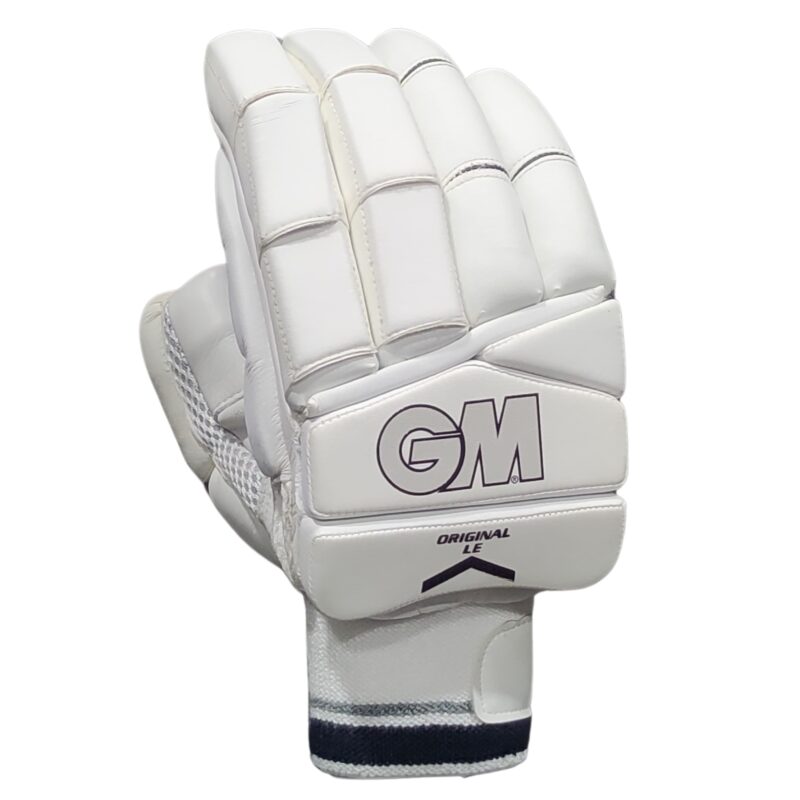 Buy Gunn and Moore Original Limited Edition Batting Gloves 2025 front view – premium cricket gloves with superior grip in Pakistan