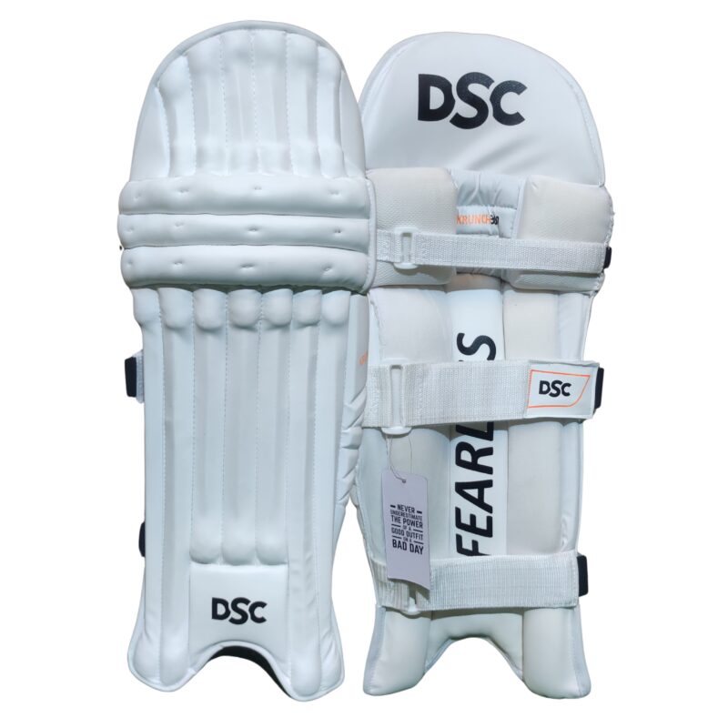 DSC Krunch 300 Cricket Batting Pads designed for professional cricketers offering excellent protection, comfort, and durability.