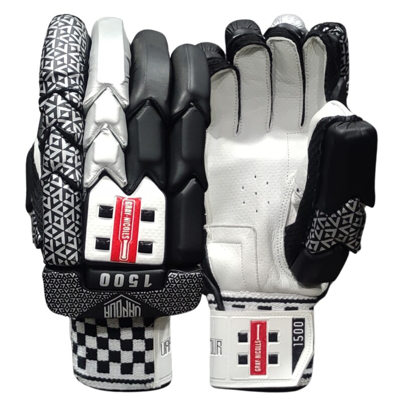 Gray Nicolls Vapour 1500 Batting Gloves 2025 combined front and back view, premium cricket gloves with free shipping Pakistan