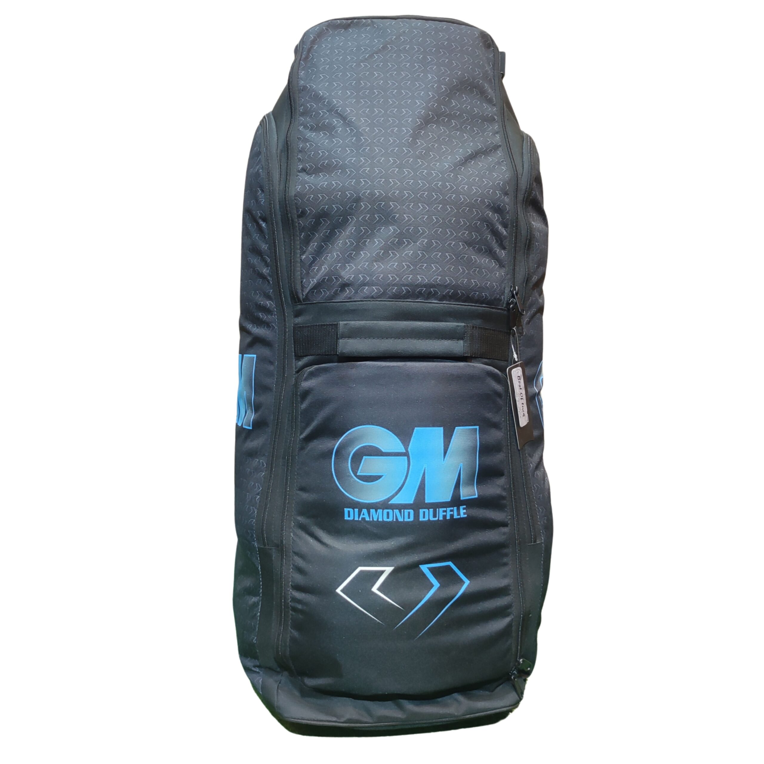 Front of authentic GM cricket gear bag 2025 – best choice for Pakistani cricketers