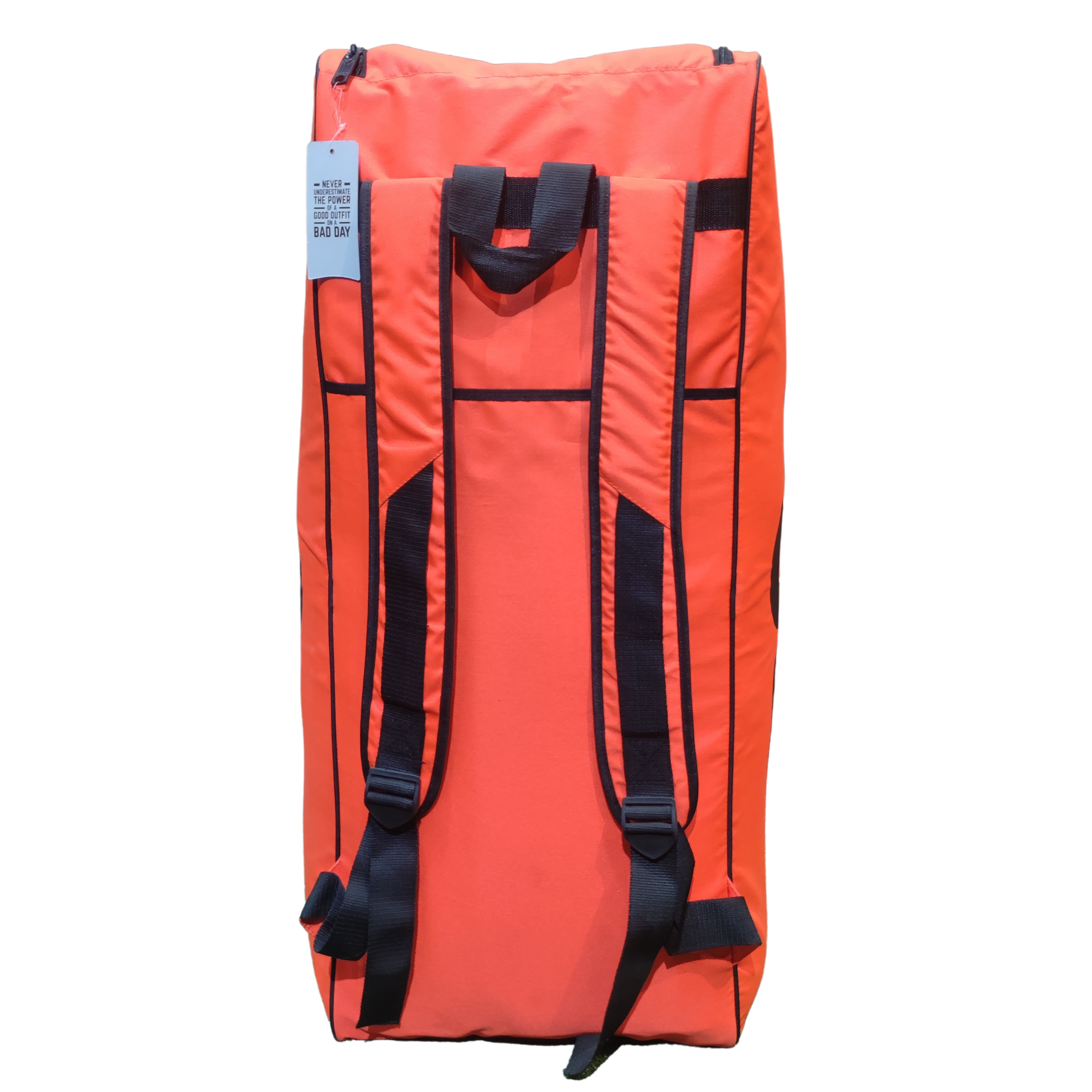 Back view of DSC Duffle Cricket Bag – Large Compartments for Cricket Gear, Designed for Players in Pakistan