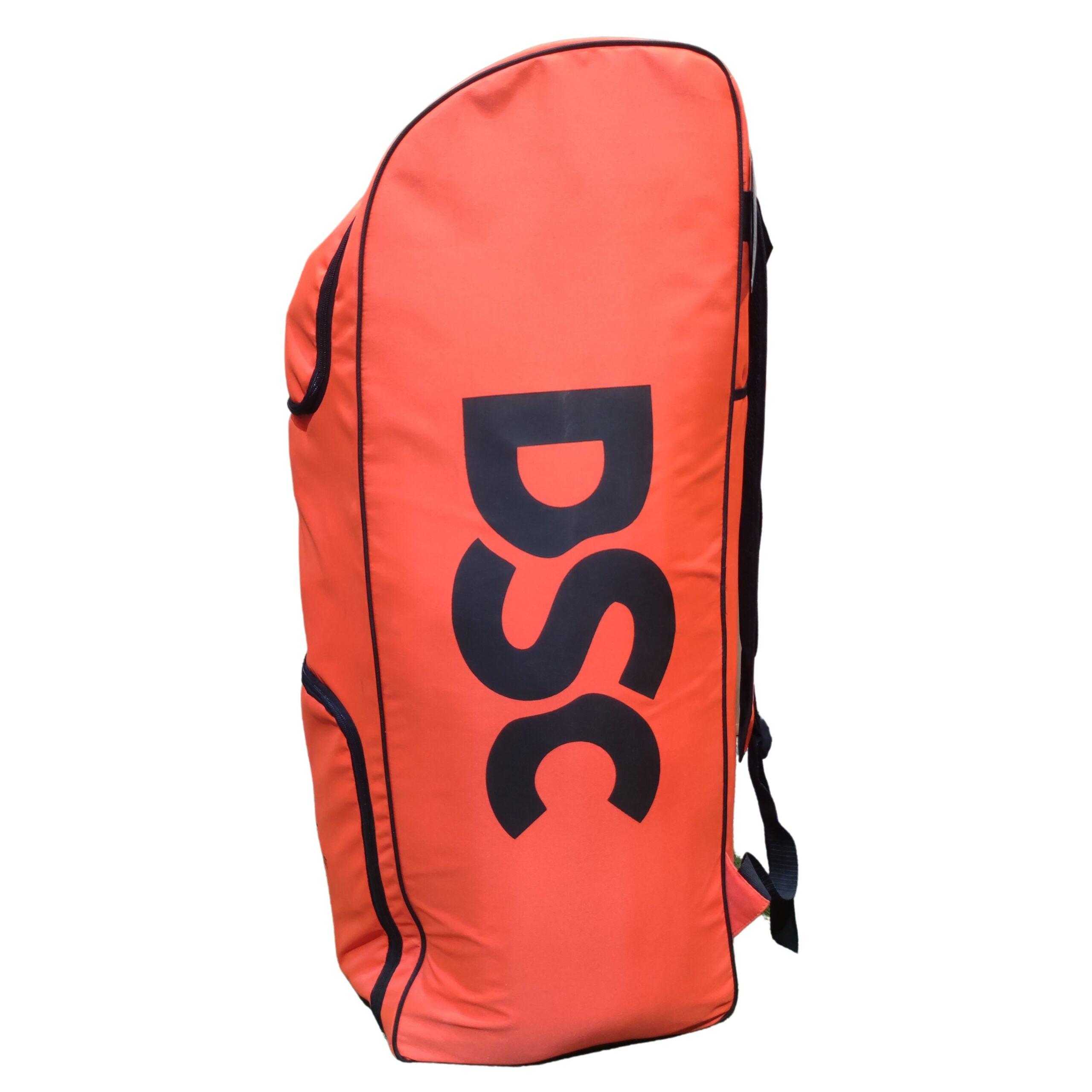 Side view of DSC Duffle Cricket Bag – Spacious Storage Compartments for Cricket Gear, Ideal for Players in Pakistan