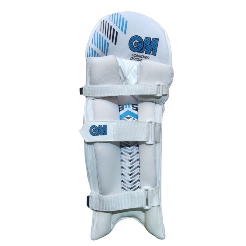 Back view of GM B55S Batting Pads for cricket players