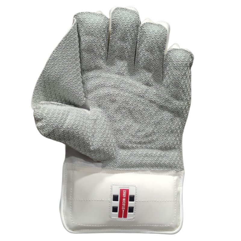 Back View – Gray Nicolls GN9 Gloves 2025 | Buy Online in Pakistan Back design of Gray Nicolls GN9 Gloves 2025 – Ergonomic wrist padding for Pakistani wicketkeepers