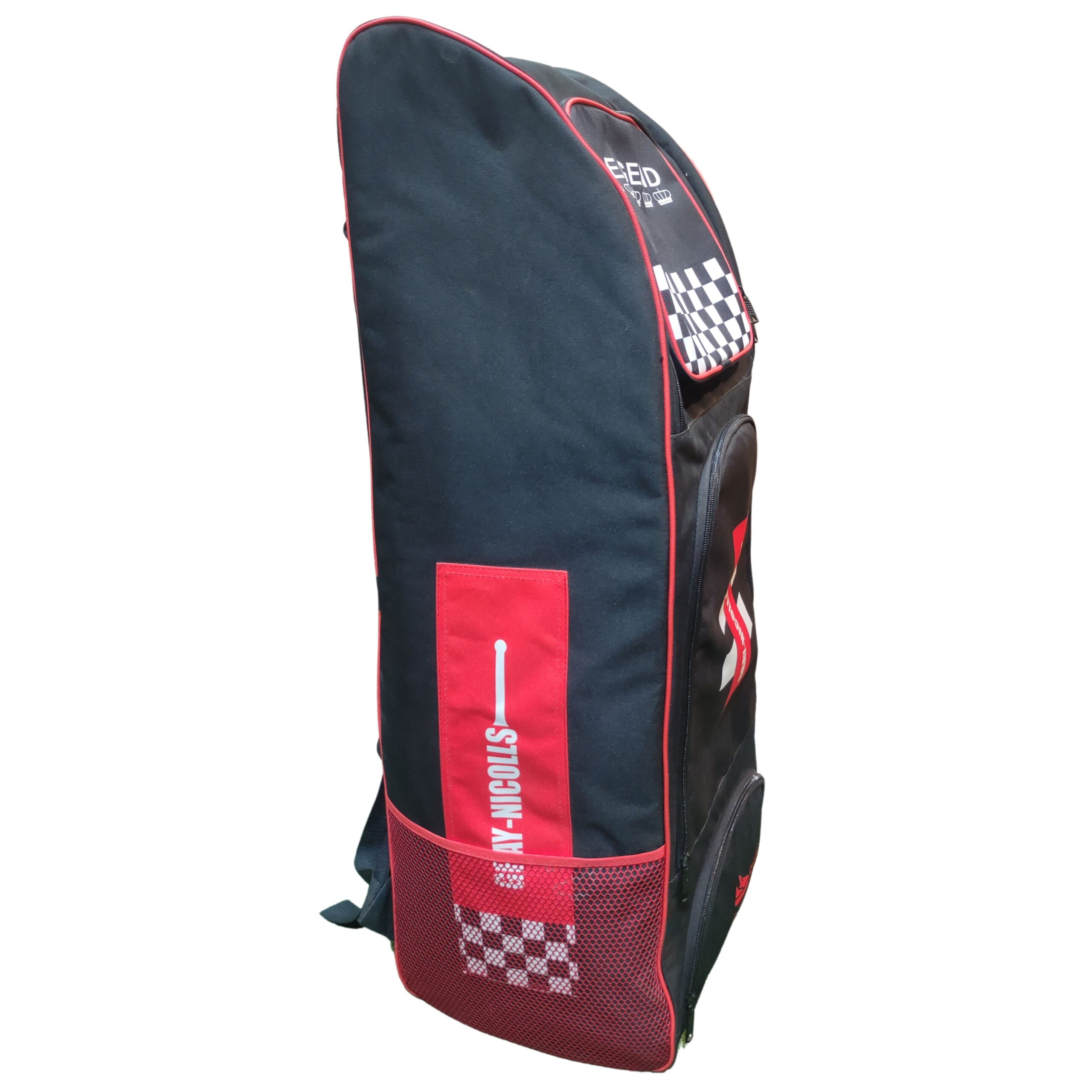 Gray Nicolls Legend Duffle Cricket Bag 2025 side view highlighting its durability and spacious design for cricketers in Pakistan