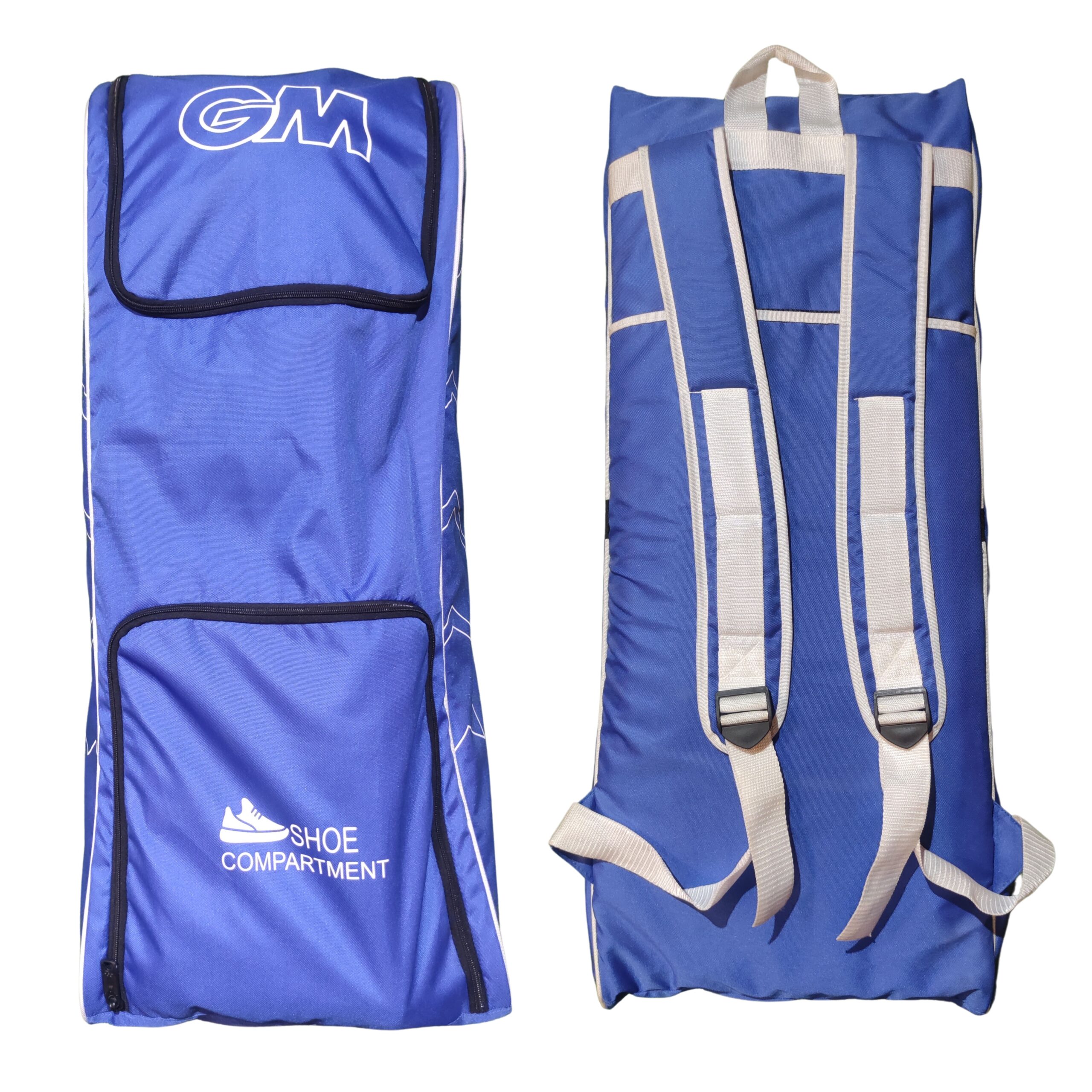 Gunn & Moore Classic Edition Duffle Bag 2025 – Front and Back View with Spacious Storage for Cricket & Football Gear – Free Shipping in Pakistan Gunn & Moore Classic Edition Duffle Bag 2025 – Front and Back View Showing Spacious Storage for Cricket & Football Gear with Free Shipping Across Pakistan