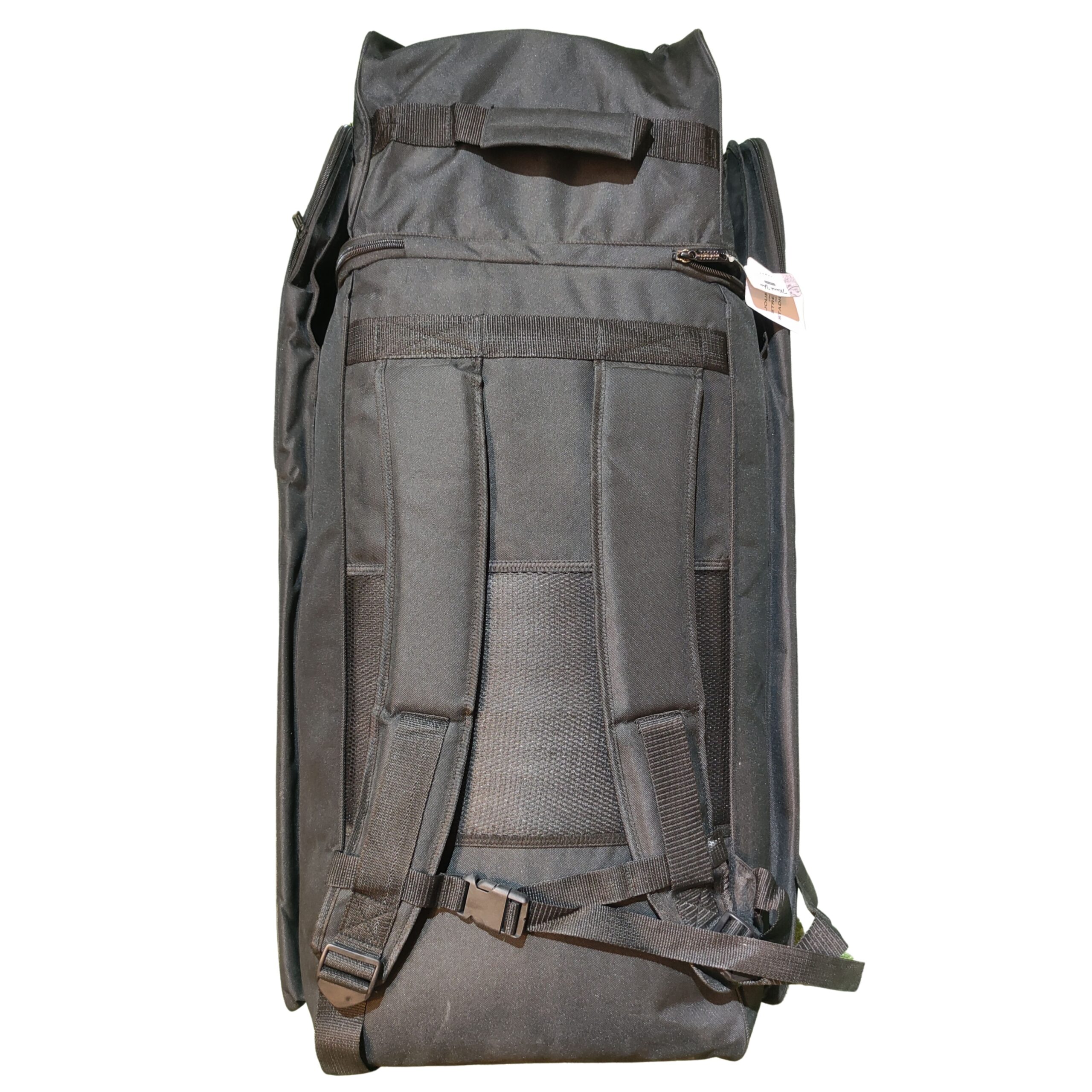 "Gunn & Moore Original Cricket Duffle Bag 2025 back view, highlighting spacious compartments and sturdy construction, perfect for cricket players in Pakistan."