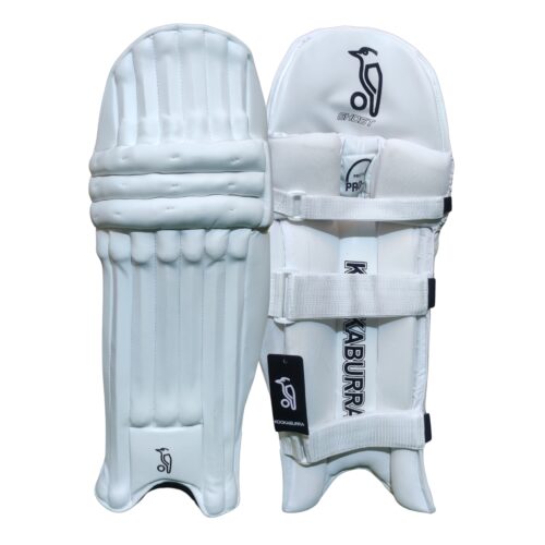 Kookaburra Ghost Batting Pads Front - Premium Comfort & Protection for Cricketers Kookaburra Ghost Batting Pads front view 2025 - Premium cricket protection