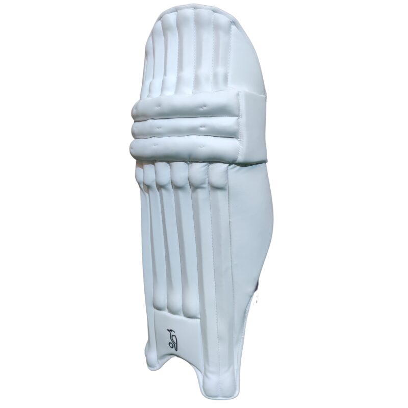 Kookaburra Ghost Batting Pads side view 2025 – Ergonomic design for superior protection
