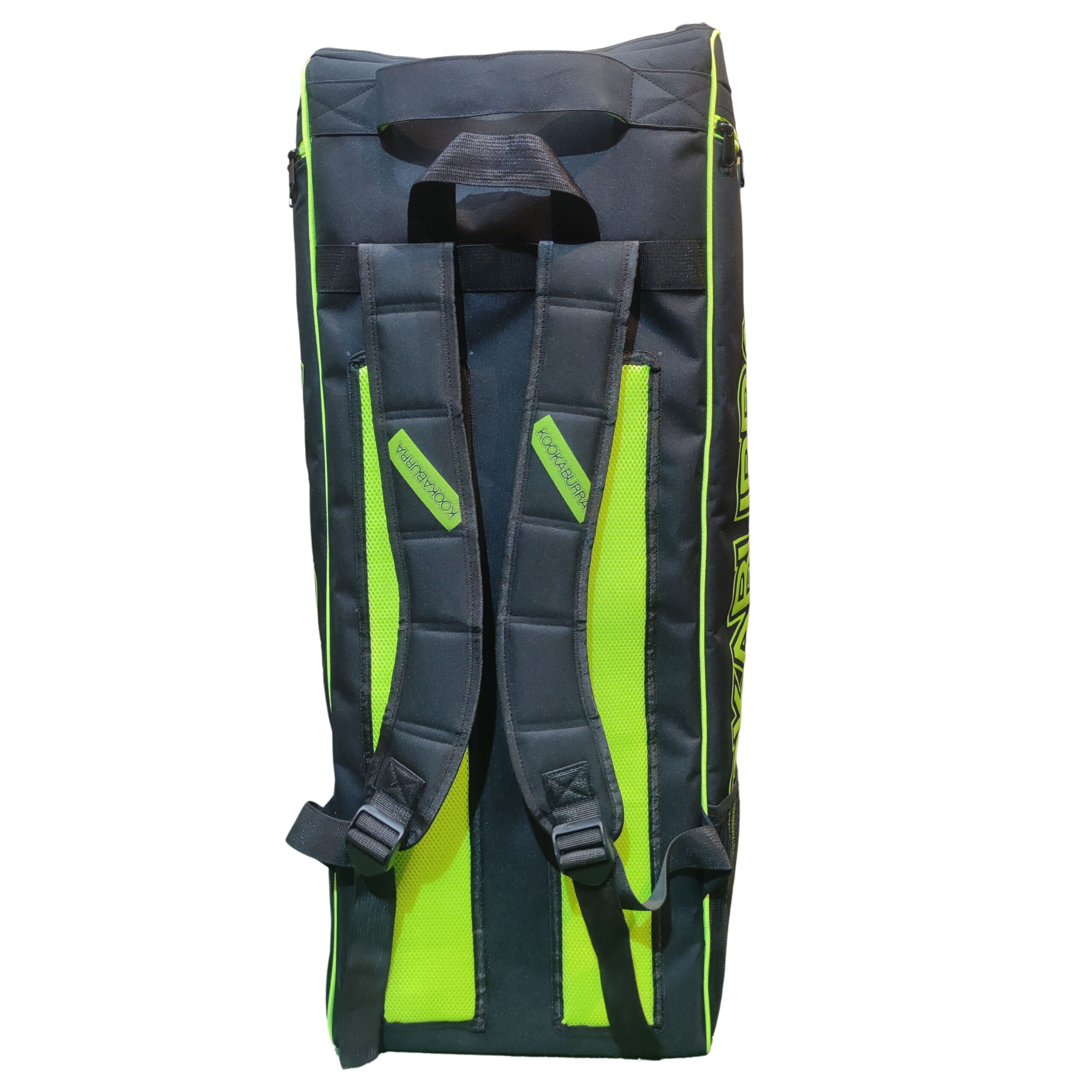 Kookaburra Legend Duffle Bag 2025 Back View – Weatherproof and Durable for Pakistan Back view of Kookaburra Legend Duffle Bag 2025 showing weatherproof design built for Pakistan’s climate.