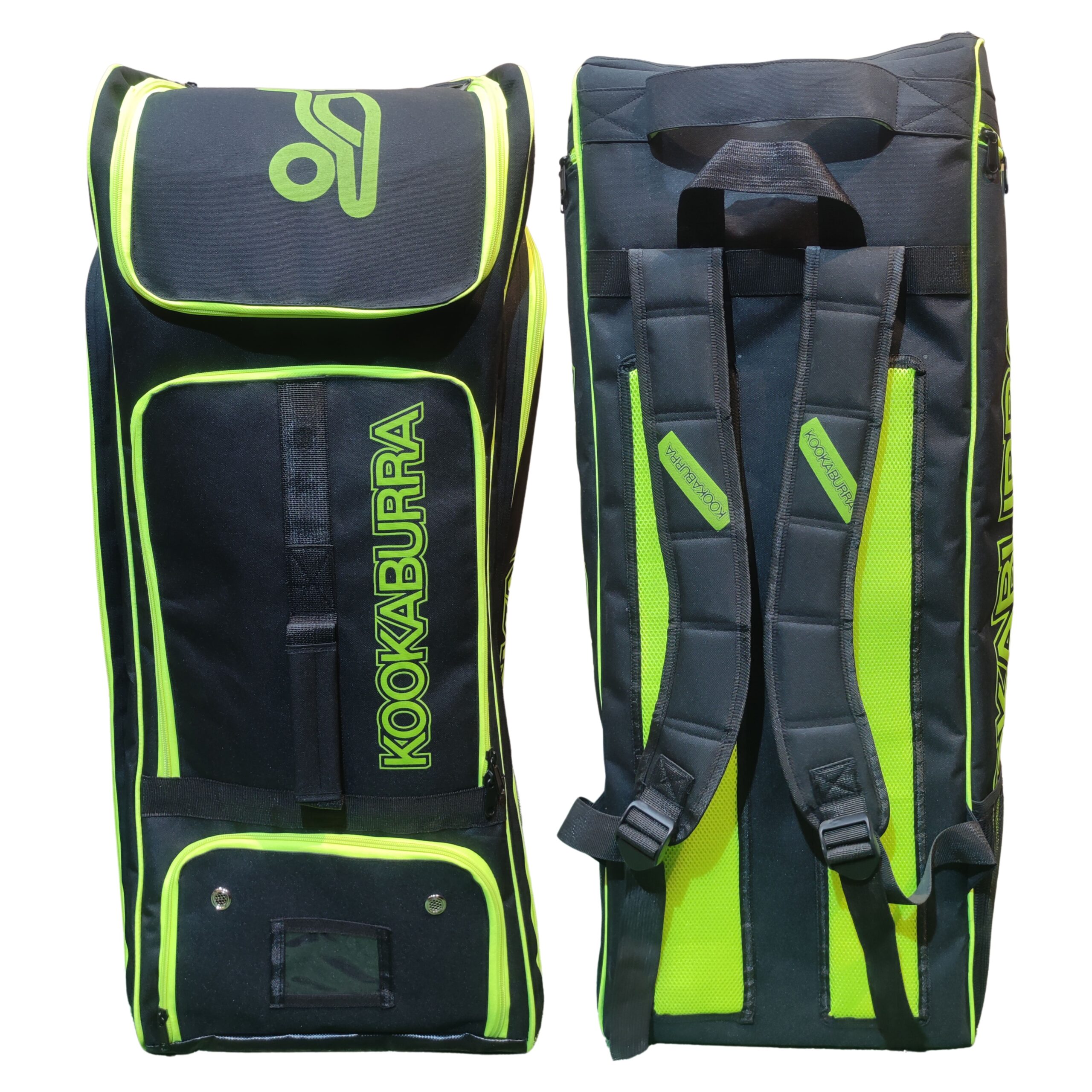 Experience Durability & Weatherproof Design — Kookaburra Legend Duffle Bag 2025 Front & Back Views for Pakistan Front and back views of Kookaburra Legend Duffle Bag 2025 — durable, weatherproof, perfect for Pakistan’s cricket players seeking reliable gear.