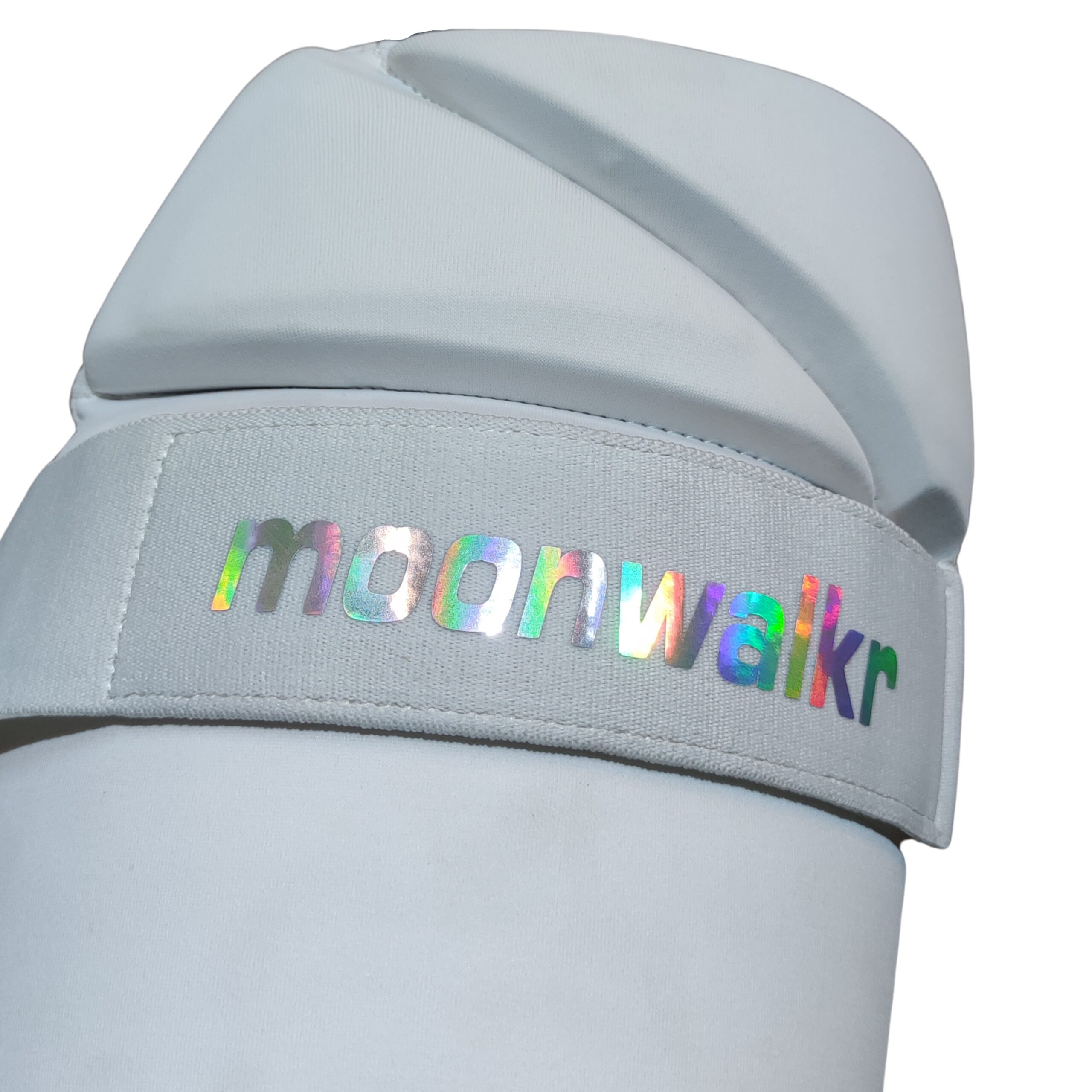 moonwalkr-2-0-cricket-thigh-pad-2025-player-in-action "MoonWalkr 2.0 Cricket Thigh Pad 2025 Worn by Player - Top-Quality Cricket Protection"