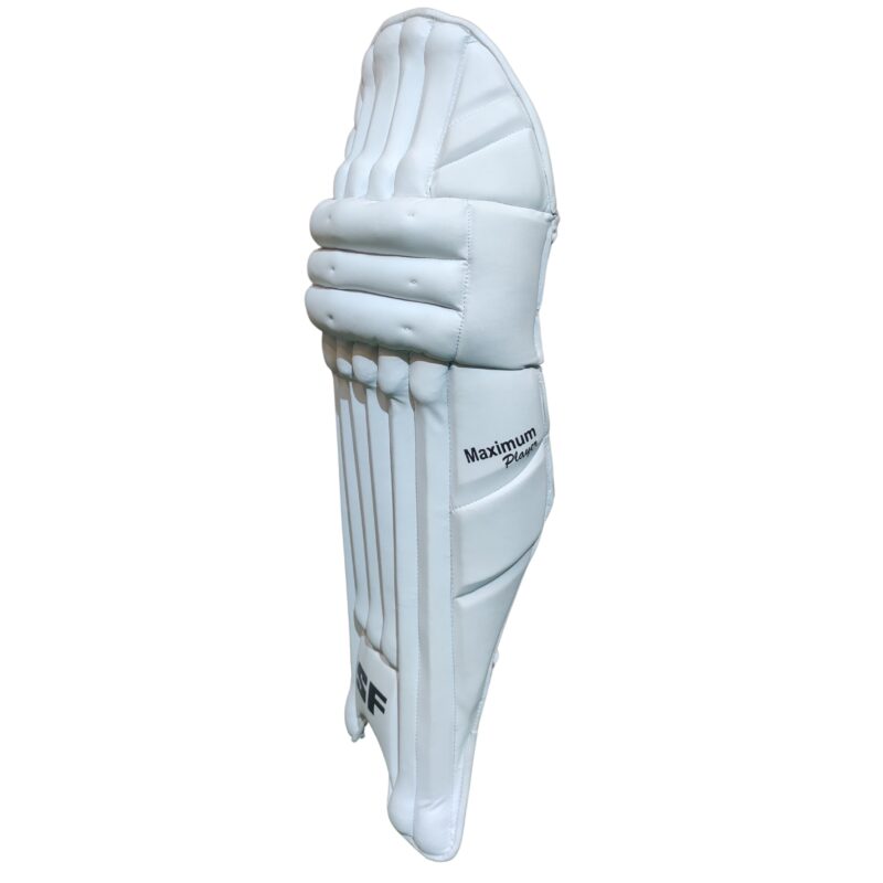 SF Maximum Players Batting Pads – Side View | Elite Protection for Professional Cricketers SF Maximum Players Batting Pads Side View – Premium Protection and Performance for Cricketers