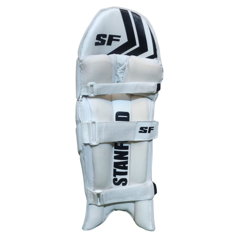 SF Maximum Players Batting Pads – Back View | Top-Quality Comfort for Cricketers in Pakistan SF Maximum Players Batting Pads Back View – Comfortable and Durable for High-Impact Cricket Matches in Pakistan