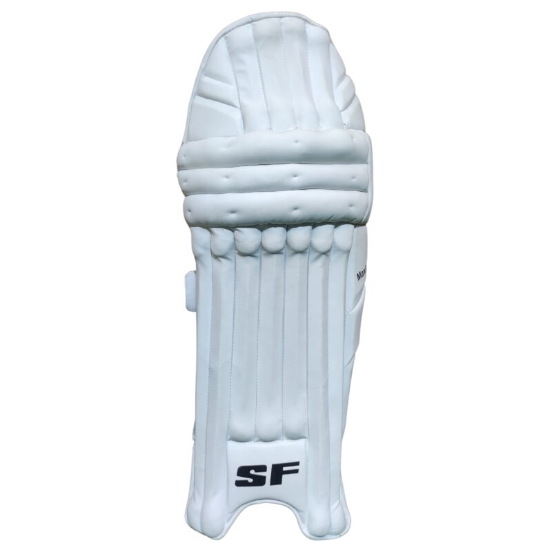 SF Maximum Players Batting Pads – Front View | Premium Comfort & Protection for Cricketers in Pakistan SF Maximum Players Batting Pads Front View – Designed for Elite Cricketers in Pakistan with Superior Comfort and Protection