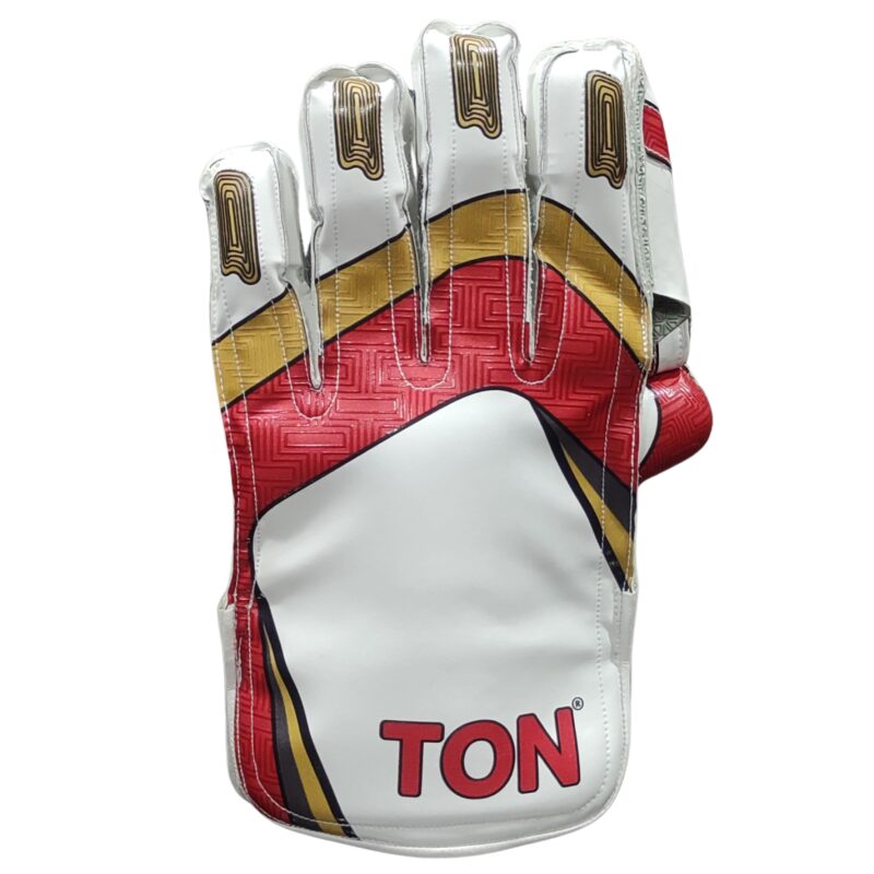 Buy Ton Pro 3.0 wicket keeping gloves 2025 front view – premium cricket gloves with ultimate grip for wicketkeepers in Pakistan