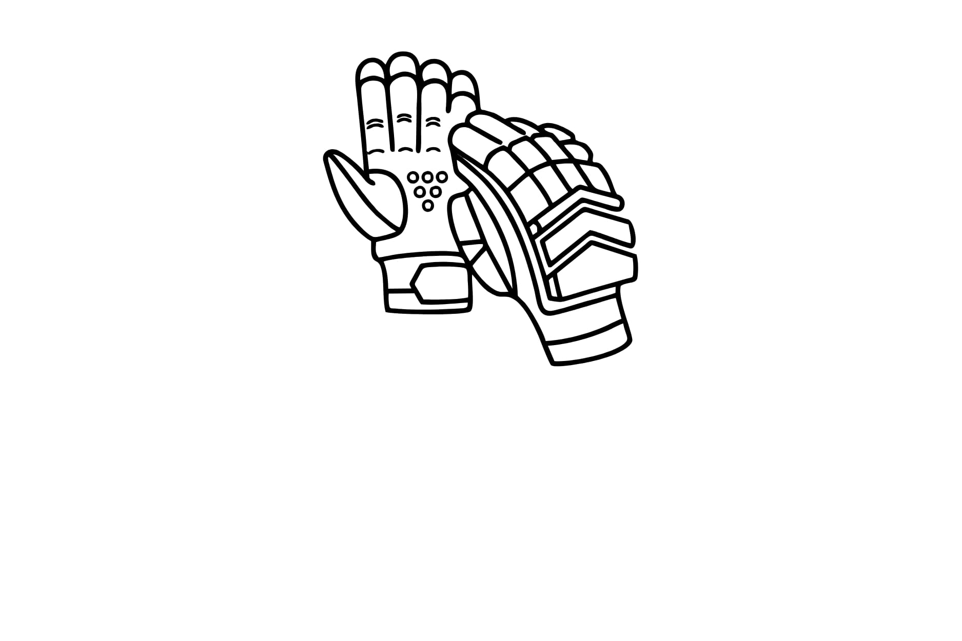 batting gloves SS Millenium Pro Cricket Batting Gloves 2025