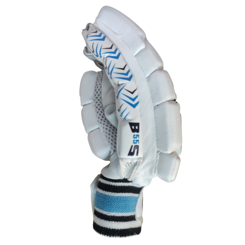 GM Diamond B55S Batting Gloves 2025 Side View - Ergonomic Design for Pakistani Cricketers GM Diamond B55S Batting Gloves 2025 Side View - Cricket Gloves Designed for Pakistan’s Top Cricketers