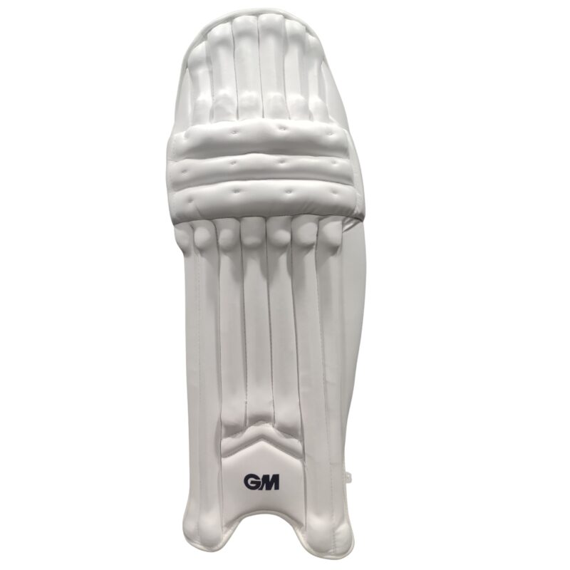 "GM Maxi 606 Batting Pads 2025 front view offering superior protection and comfort for cricketers in Pakistan"