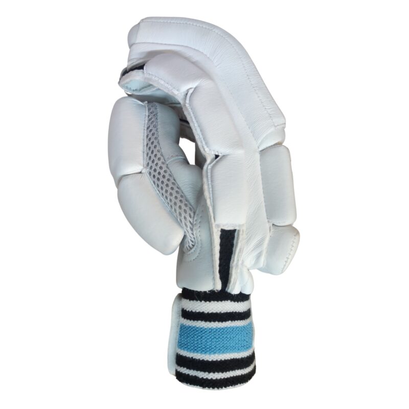 Side profile of GM Original L.E Player Edition Batting Gloves 2025, offering a snug fit and added protection for cricketers in Pakistan.