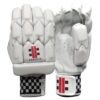 Front and back view of Gray Nicolls Legend Players Edition Batting Gloves 2025 – Premium cricket gloves Pakistan 2025