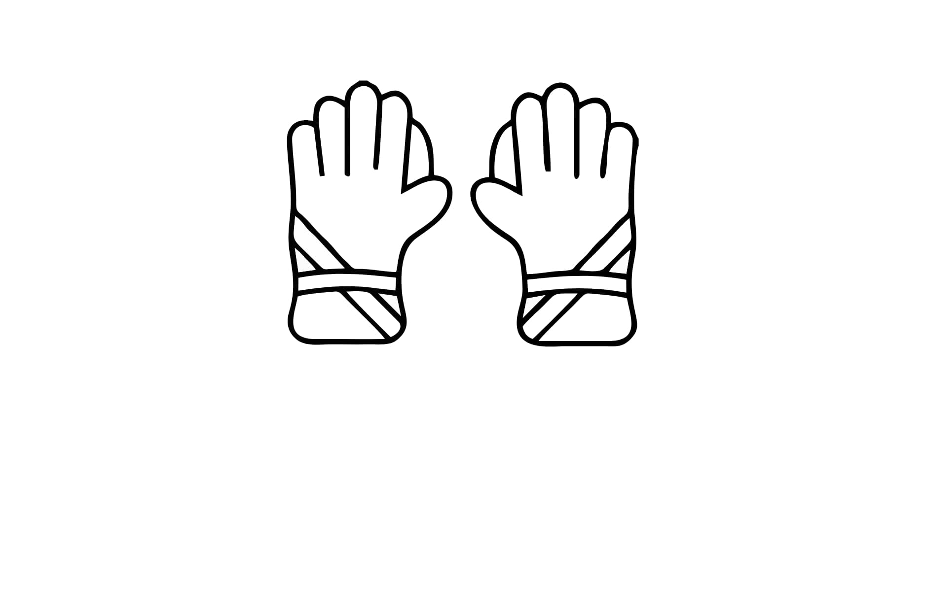 keeping gloves Gray-Nicolls Wicketkeeping Chamois Inner Glove