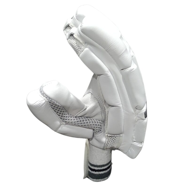 KookaBurra Ghost 2.0 Batting Gloves 2025 Edition Side Angle – Ergonomic Design for Pakistan Side angle of KookaBurra Ghost 2.0 Batting Gloves 2025 edition showing ergonomic comfort and style for Pakistani cricketers