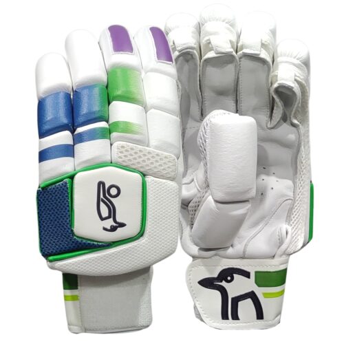 KookaBurra Kahuna Pro Batting Gloves 2025 Front & Back Pakistan Combined front and back views of KookaBurra Kahuna Pro Batting Gloves 2025 with premium quality, delivered in Pakistan