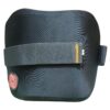 MoonWalkr Black Chest Guard 2025 front view, offering top-tier protection for athletes in Pakistan.