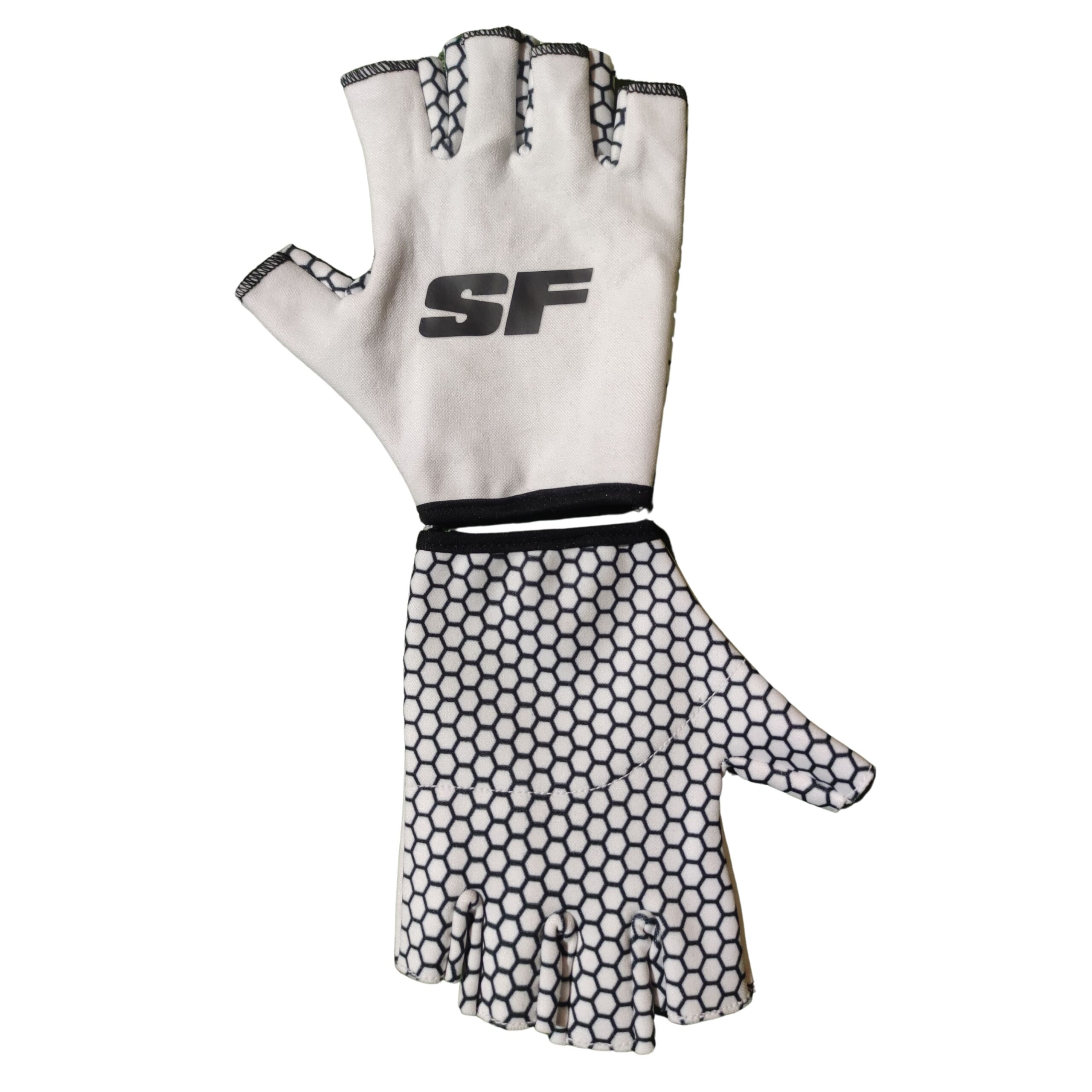 SF Pro Fielding Plus Gloves 2025 palm close-up – Advanced grip technology for professional fielding in Pakistan