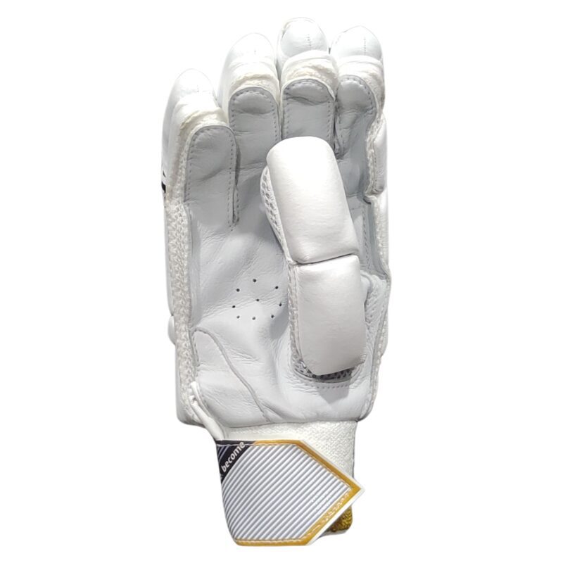 Back view of SG Camo Limited Edition Batting Gloves 2025 showing protective padding for Pakistani cricketers