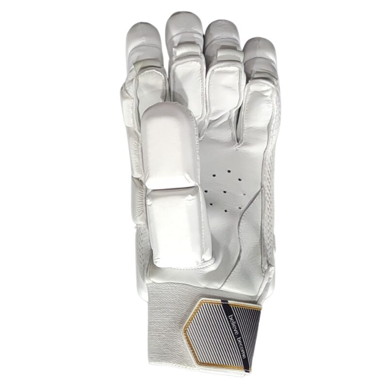 Back view of SG Camo Player Edition Batting Gloves 2025 showing impact-resistant padding for Pakistani cricketers.