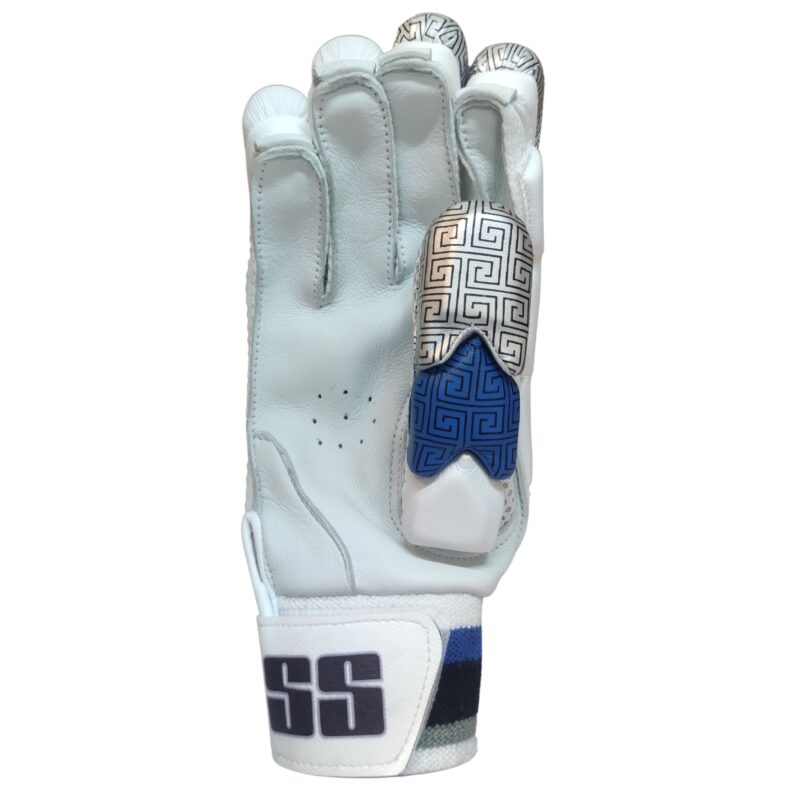 Back view of SS Aerolite Batting Gloves 2025 with breathable and ergonomic design, tailored for cricketers in Pakistan.
