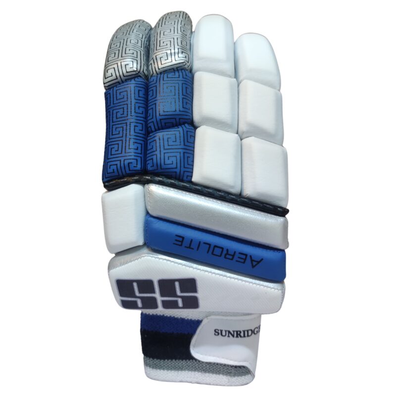 SS Aerolite Batting Gloves 2025 front view for cricketers in Pakistan, providing comfort, protection, and performance.