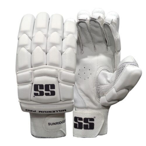 SS Millenium Pro Cricket Batting Gloves 2025 – Combined Front & Back View for Ultimate Performance SS Millenium Pro Cricket Batting Gloves 2025 – Front and Back Combined View | Premium Cricket Gloves for Pakistani Players