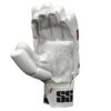"Back view of SS Premium Super Test Batting Gloves 2025 showing ergonomic design and durability for Pakistani cricketers"