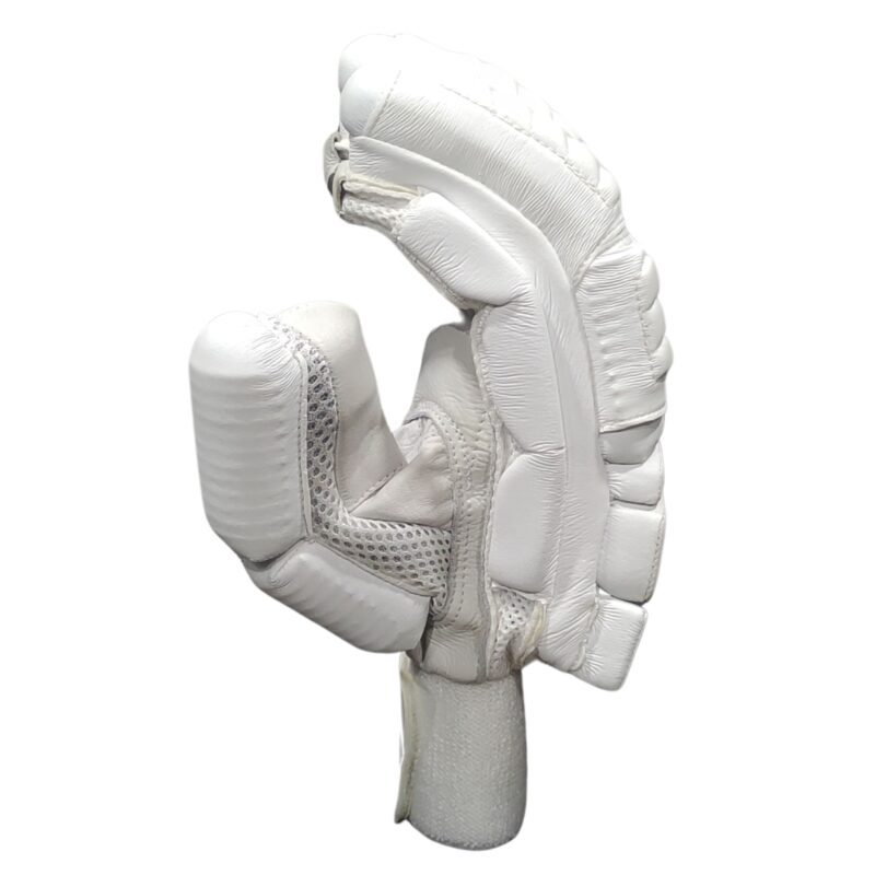 "SS Super Test Batting Gloves 2025 side view with premium padding for enhanced comfort and impact protection – Available now in Pakistan."