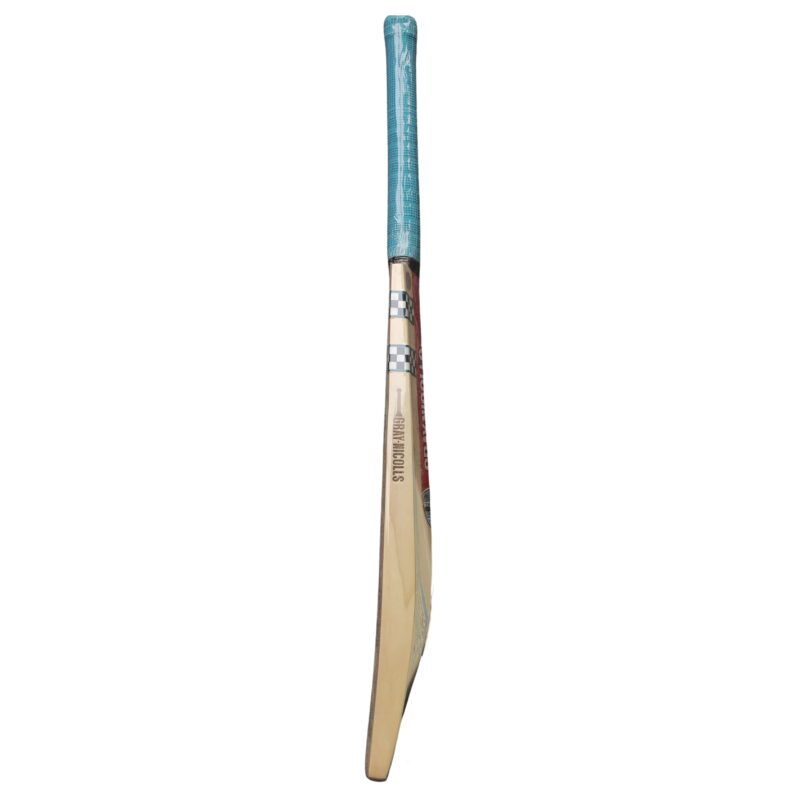 Side view of the Gray-Nicolls Tempesta Gen 1.1 300 Cricket Bat 2025, designed for power hitters looking for an enhanced sweet spot.