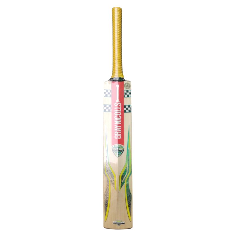 Gray Nicolls Tempesta Gen 1.0 Cricket Bat 2025 – Back View, Perfect for Pakistani Cricketers, Powerful Design