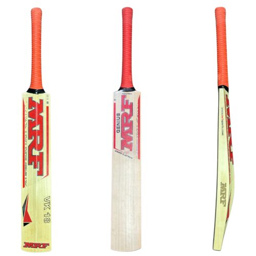 MRF Genius Grand Platinum Cricket Bat 2025 Front and Back Combined View MRF Genius Grand Platinum Cricket Bat 2025 front and back combined view for cricket players in Pakistan