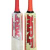 MRF Genius Grand Platinum Cricket Bat 2025 top view showcasing the bat's surface and edges