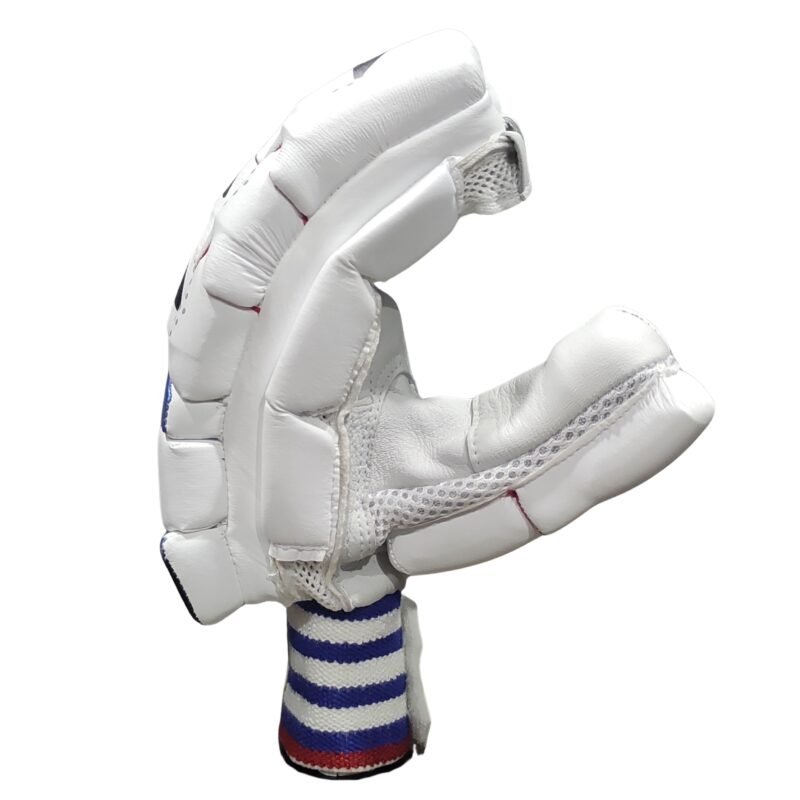 Side view of New Balance TC 1260 Batting Gloves 2025, gloves for cricket players in Pakistan