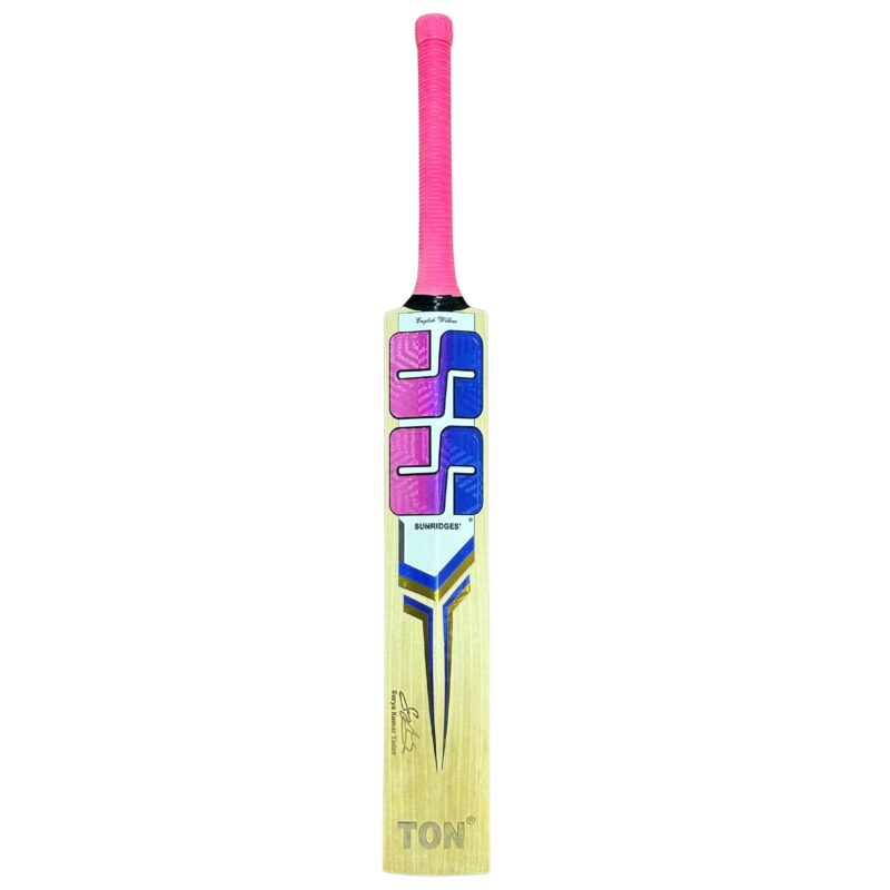 SS Sky Blaster English Willow Cricket Bat 2025 – Back View Showing High-Quality Craftsmanship