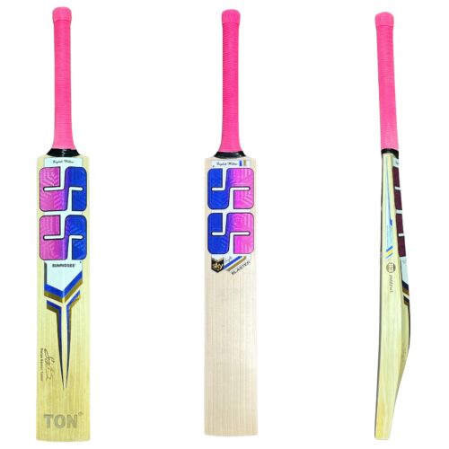 SS Sky Blaster English Willow Cricket Bat 2025 – Full View for Complete Performance SS Sky Blaster English Willow Cricket Bat 2025 – Full Front & Back View for Maximum Power & Control