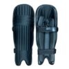 Black Molded Cricket Batting Pads – Lightweight Protective Leg Guards